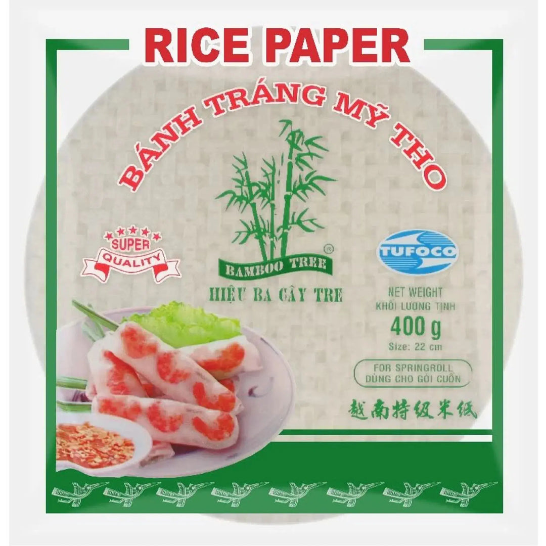 BAMBOO TREE Reispapier 22cm (für Sommerrollen) 400g Bamboo Tree