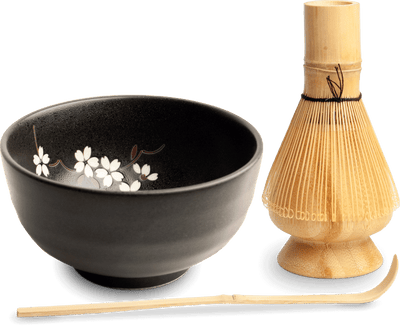 EDO JAPAN Matcha Tee Set Schwarz