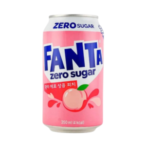 FANTA Pfirsich Zero Zucker 350ml (EINWEG)