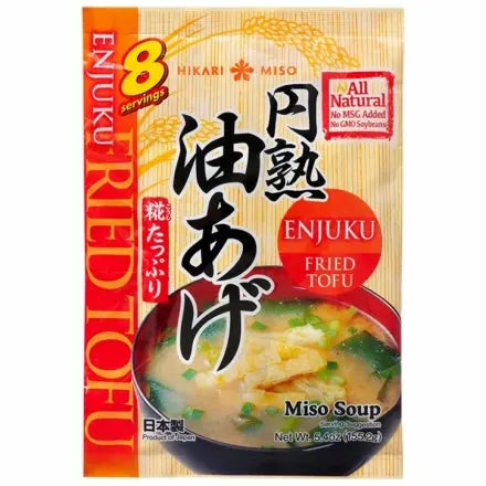 HIKARI MISO Enjuku Miso Suppe frittierter Tofu 155g Hikari Miso