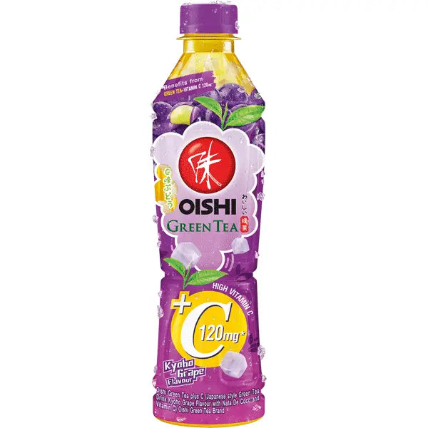 OISHI Grüner Tee Kyoho-Traube 371ml Oishi