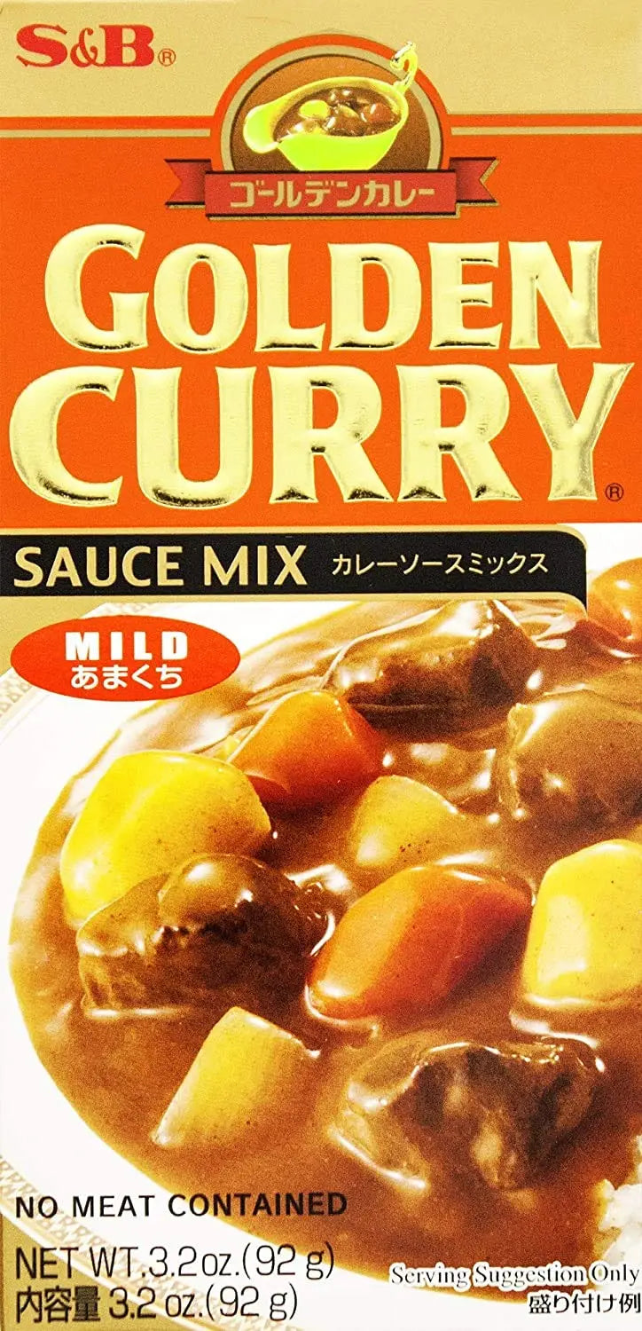S&B Golden Curry mild 92g S&B
