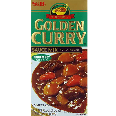 S&B Golden Curry medium hot 92g