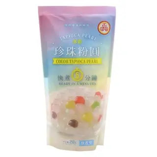 Wufuyuan bunter Tapiokaperlen Mix 250g Andere