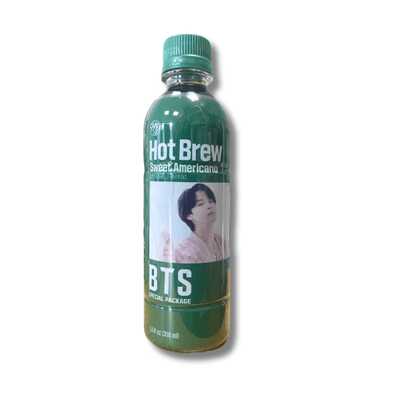 HY BTS 热冲泡甜黑咖啡 350毫升 (一次性)