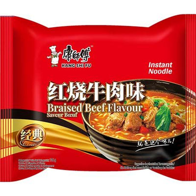 康师傅红烧牛肉面 106克