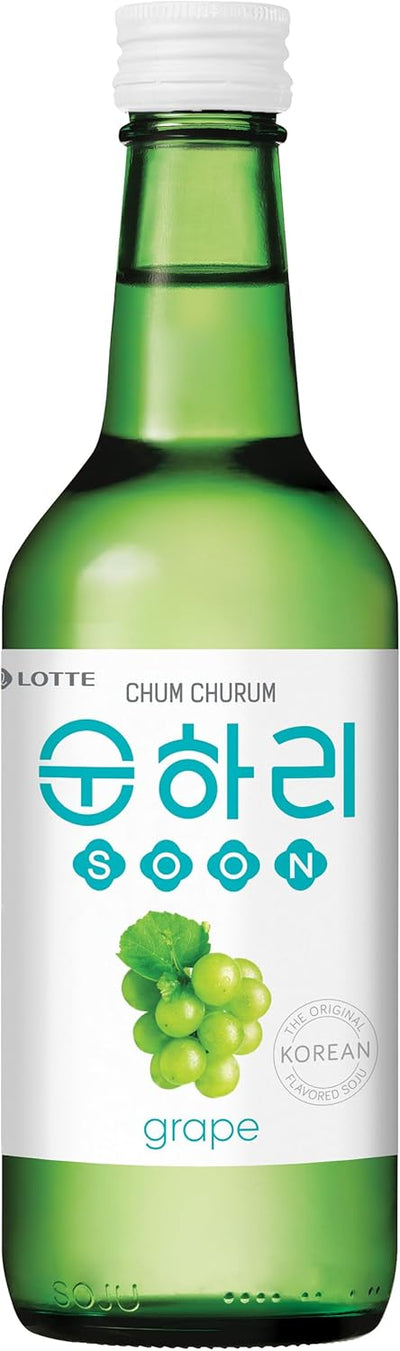乐天 初饮初乐 烧酒 青葡萄味 (12% Alc.) 350ml