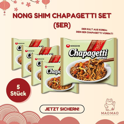 Nong Shim Chapagetti Set (5-pack)