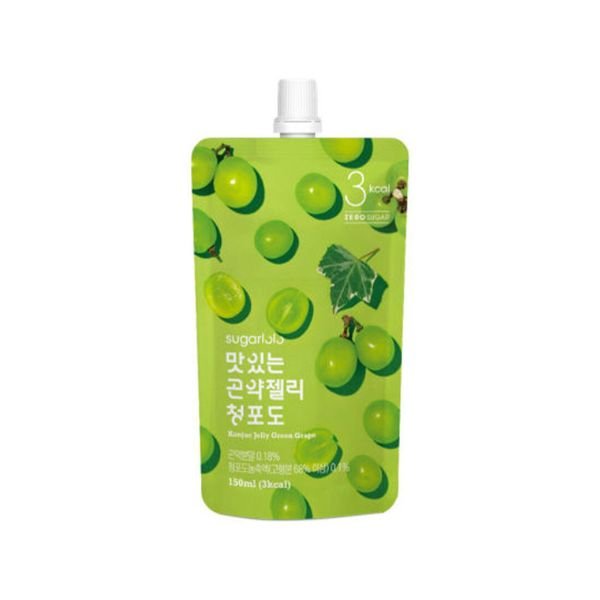 SUGARLOLO Konjac Jelly grüne Traube 150g - MAOMAO