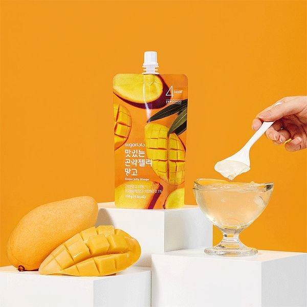 SUGARLOLO Konjac Jelly Mango 150g - MAOMAO