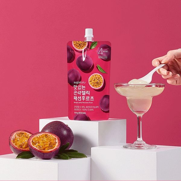 SUGARLOLO Konjac Jelly Passionsfrucht 150g - MAOMAO