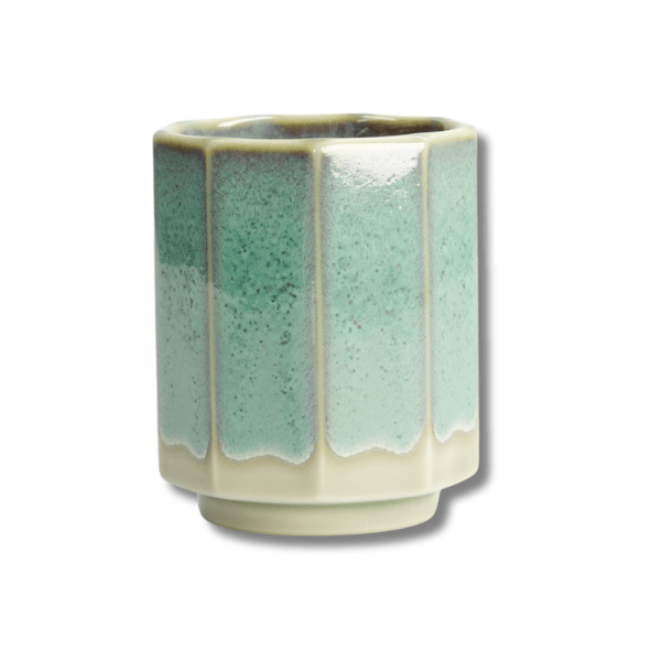 TOKYO DESIGN STUDIO Teetasse White Aqua Glaze 6.5x8cm - MAOMAO