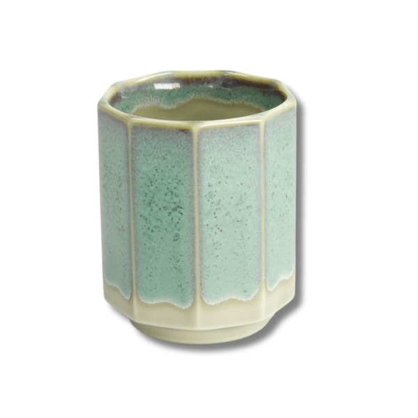TOKYO DESIGN STUDIO Teetasse White Aqua Glaze 6.5x8cm - MAOMAO