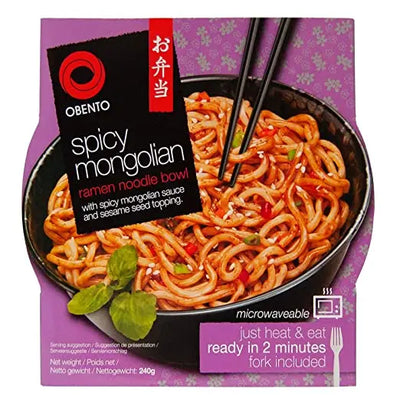 OBENTO 辣味蒙古拉面 240g