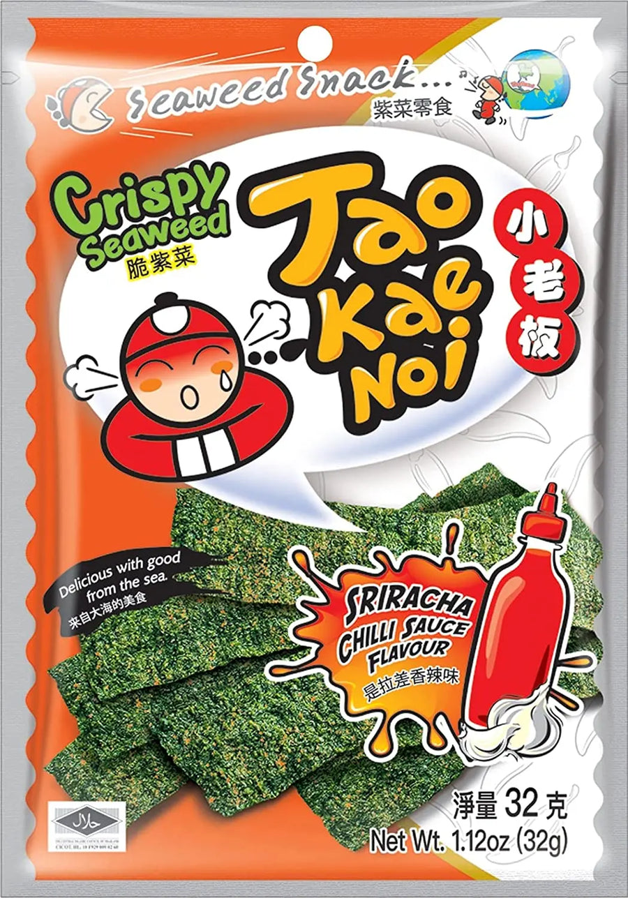 Taokaenoi Knuspriger Seetang Sriracha-SoĂe 32g - MAOMAO