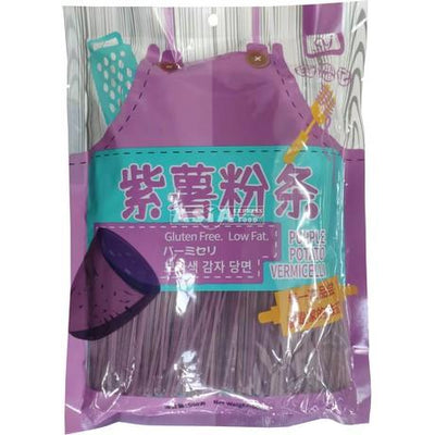 精艺根 紫薯面条 细 500g