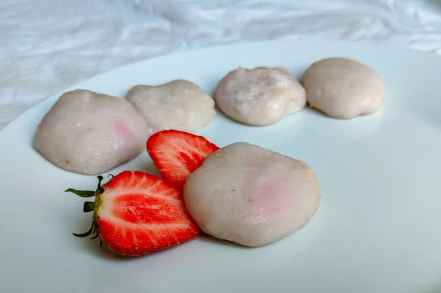 草莓麻糬