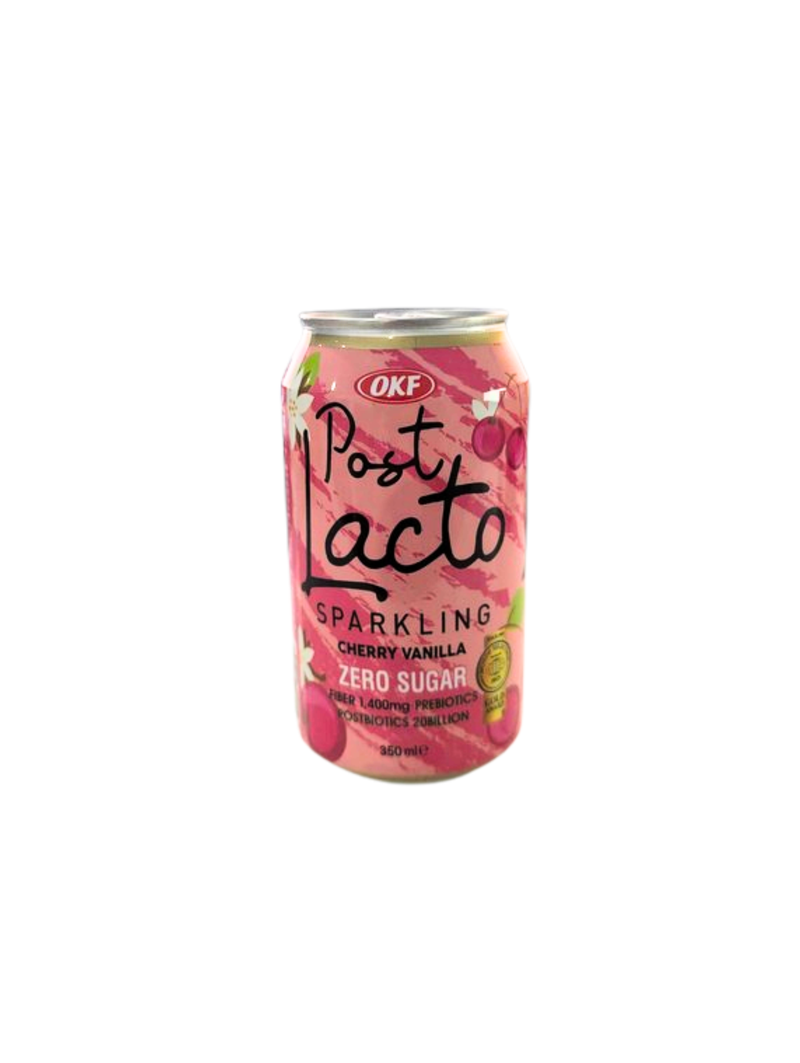OKF Getränk Post Lacto Sparkling Kirsche-Vanille Zero 350ml (EINWEG)