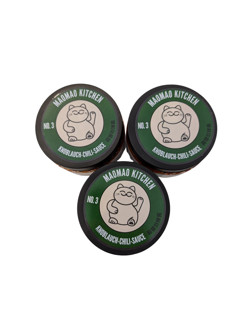 MAOMAO Kitchen Knoblauch-Chili 3er-Set