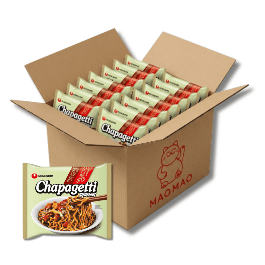 20x NONG SHIM Instant Nudeln Chapagetti 140g Vorratsbox (Full Box) - MAOMAO
