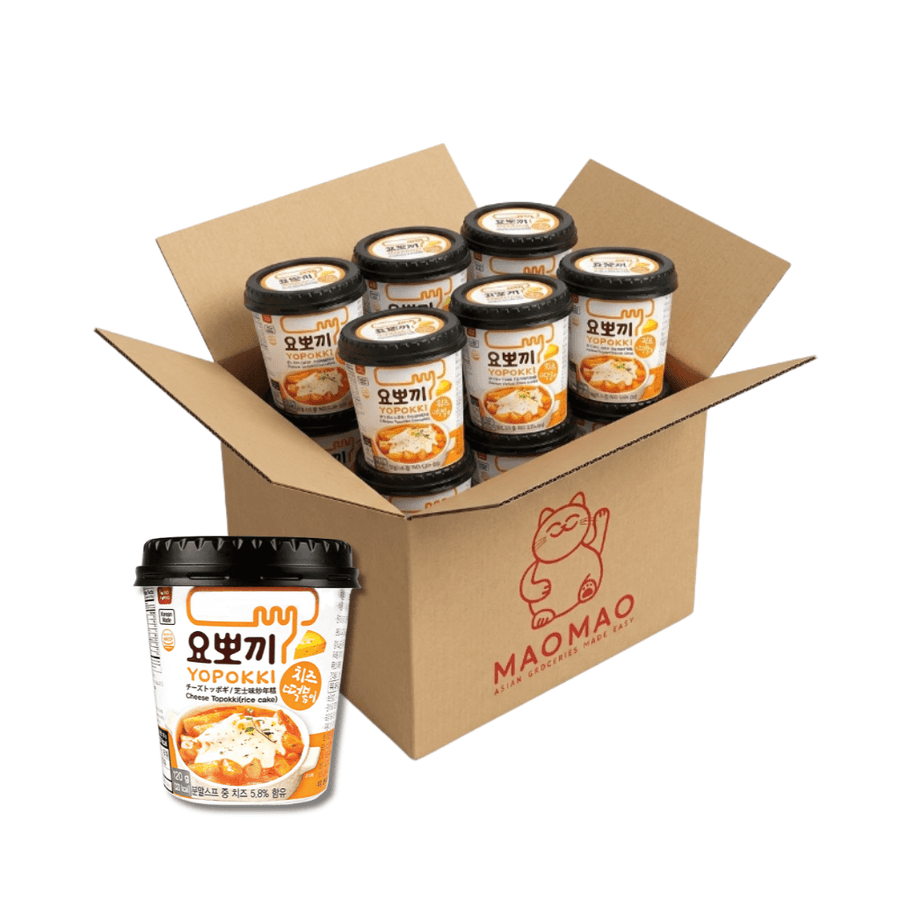 30x YOUNG POONG YOPOKKI Tteokbokki Käse 120g Vorratsbox (Full Box) - MAOMAO