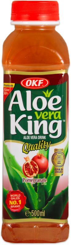 OKF Aloe Vera Drink Pomegranate 500ml 