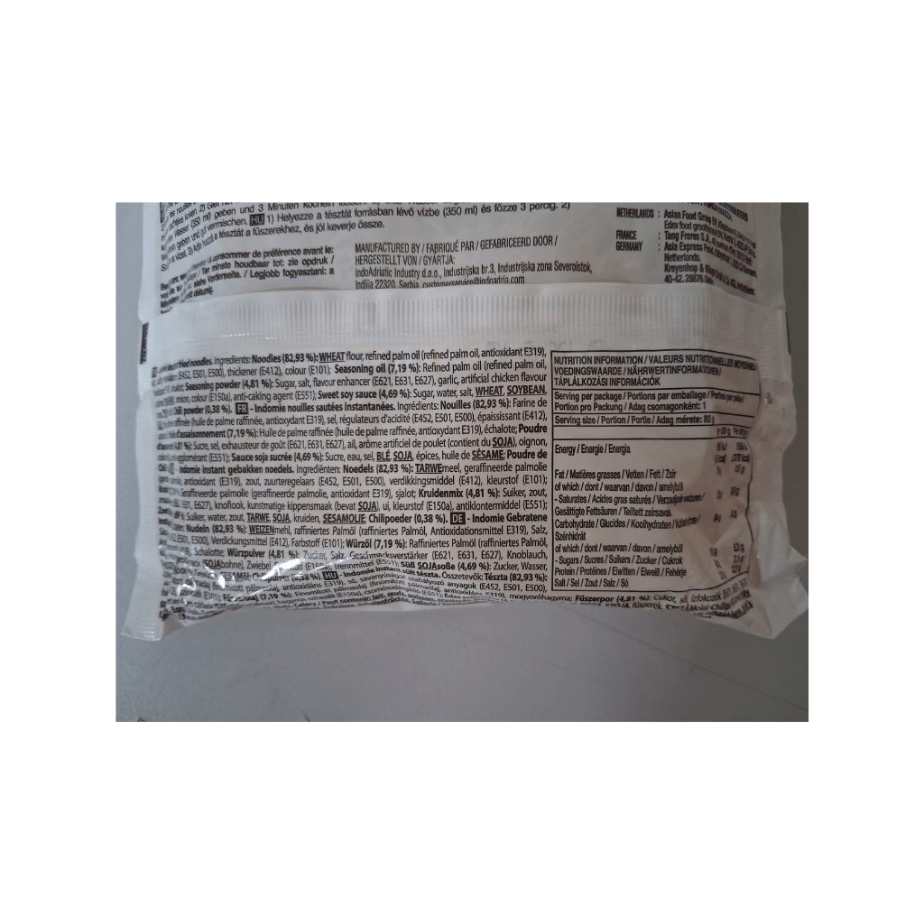 40x INDOMIE Instant Nudeln Mi Goreng 80g Vorratsbox (Full Box) - MAOMAO