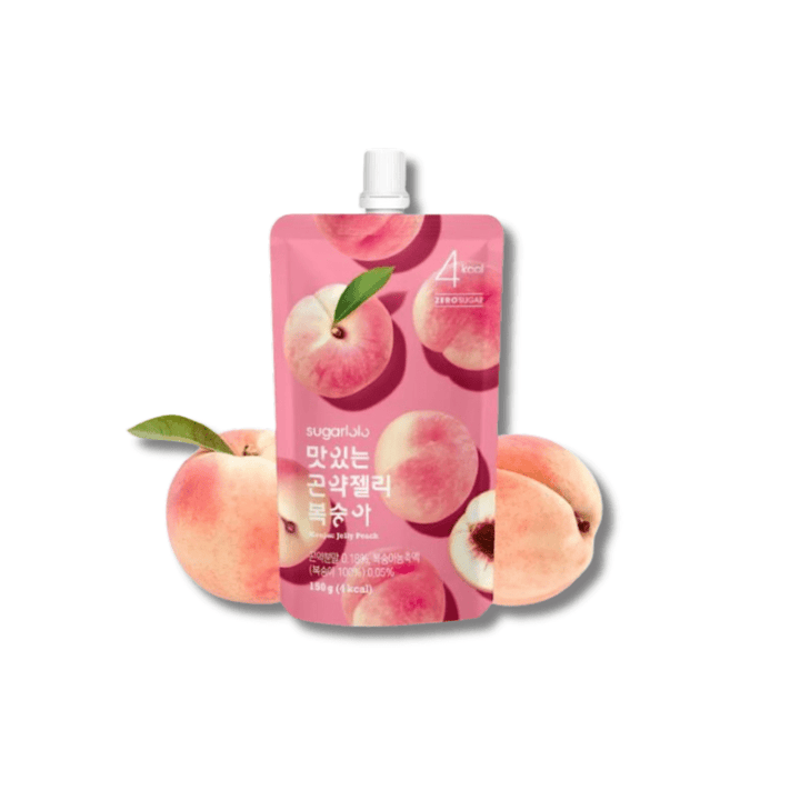 40x SUGARLOLO Konjac Jelly Pfirsich 150g Vorratsbox (Full Box) - MAOMAO