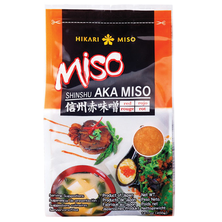 HIKARI MISO Sojabohnenpaste (rot) Aka Miso 400g