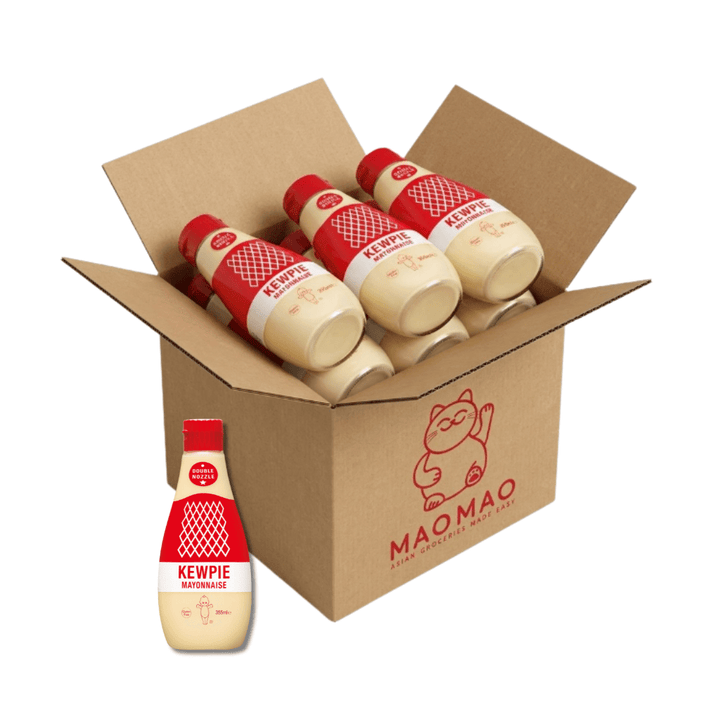 6x KEWPIE Mayonnaise 355ml Vorratsbox (Full Box) - MAOMAO