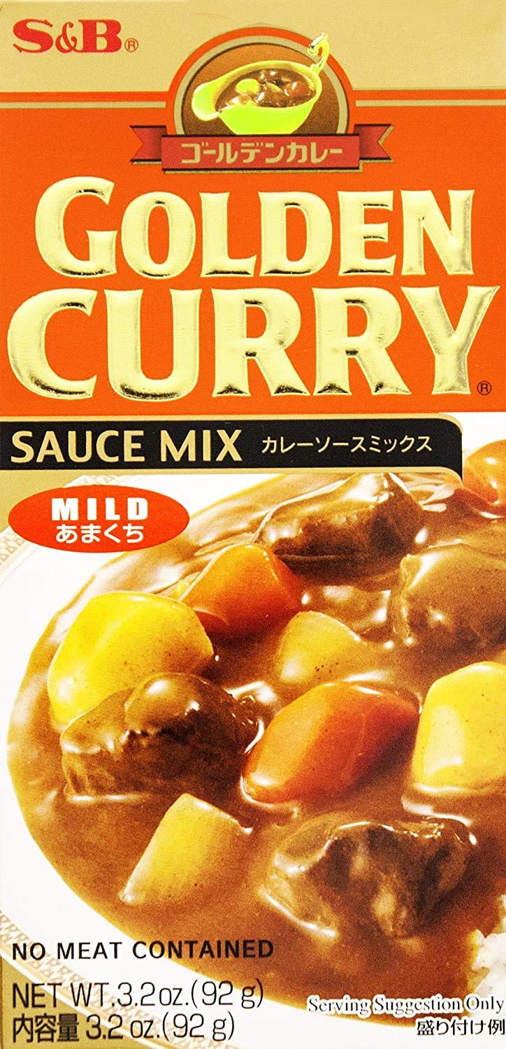 S&amp;B Golden Curry mild 92g