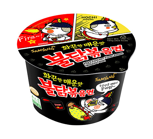 SAMYANG Instant Nudel Schüssel Hot Chicken 105g