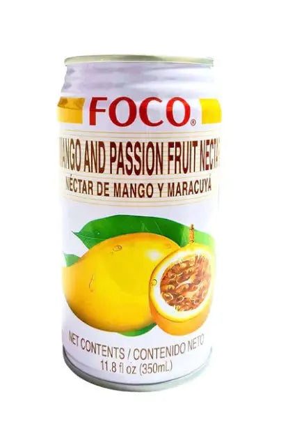 FOCO Mango & Passion Fruit Drink 350ml (DISPOSABLE)