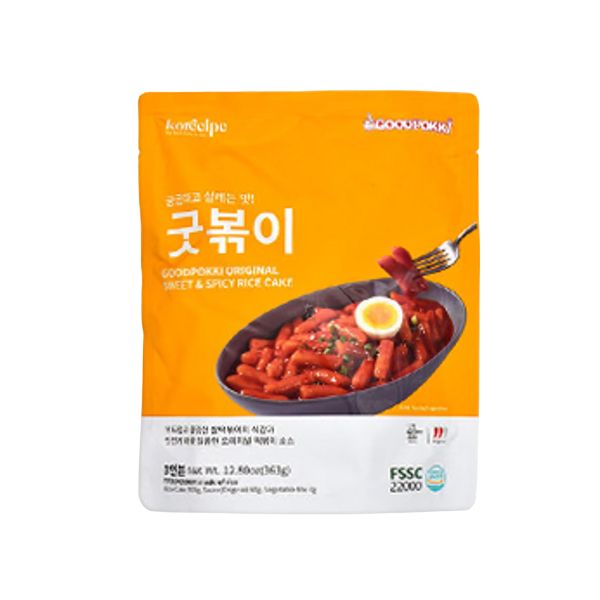 GOODPOKKI Tteokbokki Original Süß & Würzig 363g