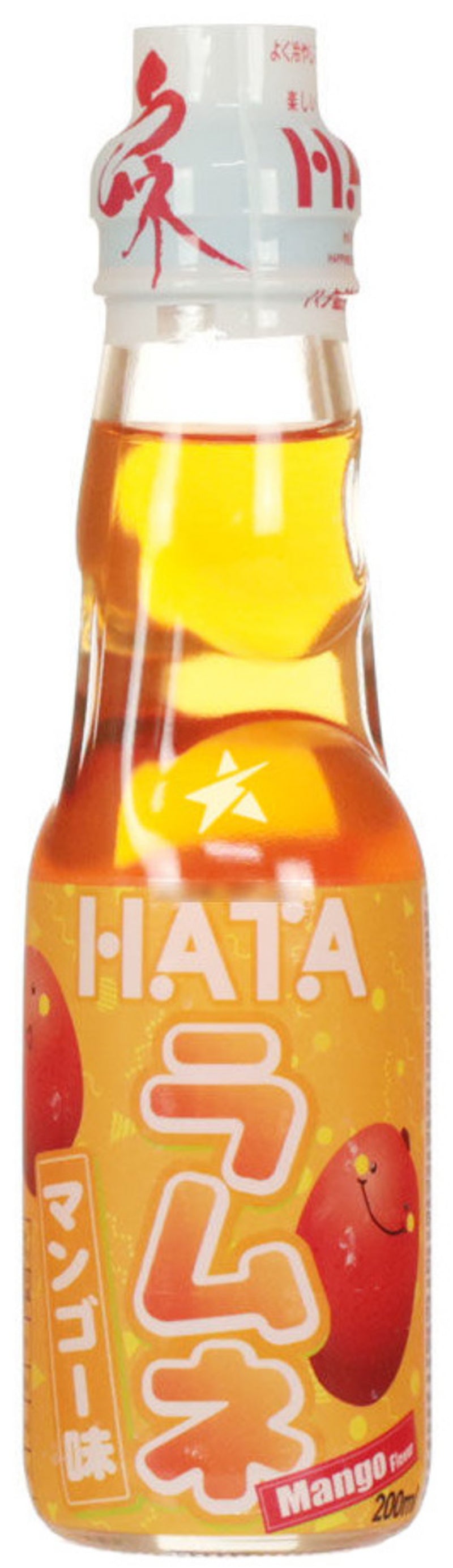 HATA 弹珠汽水 芒果 200ml (一次性)