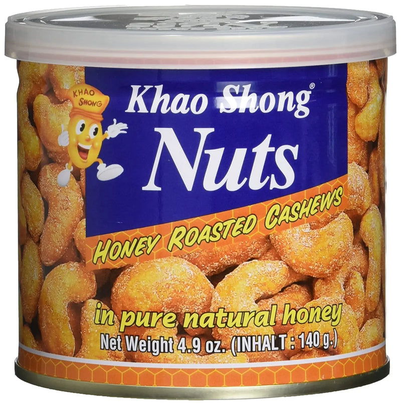 KHAO SHONG Cashew nuts - honey roasted 140g