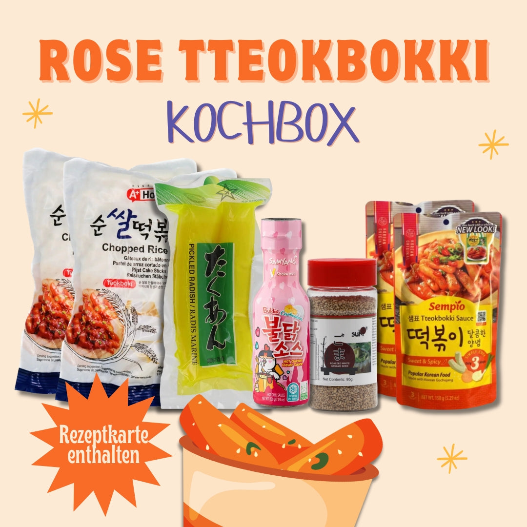 MAOMAO Rose Tteokbokki Kochbox (4 Portionen)