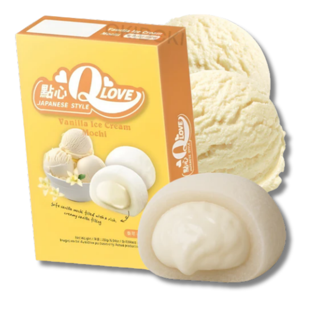 QLOVE Vanille Eiscreme Deluxe Mochi 180g