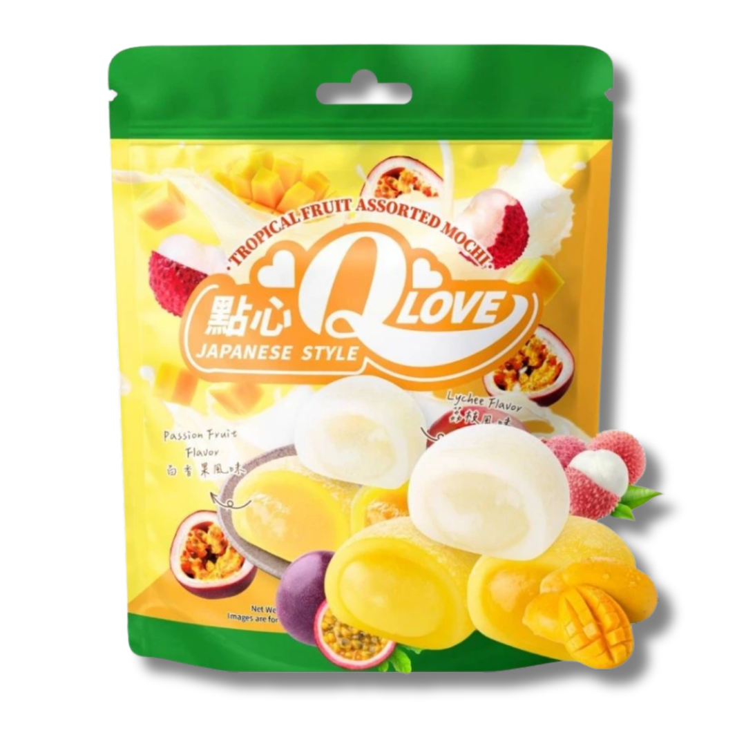 QLOVE Tropical Fruit Gemischte Mochi 120g