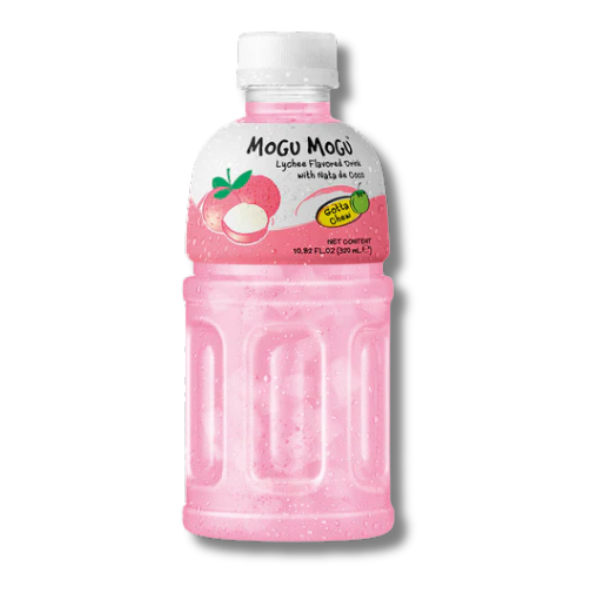 MOGU MOGU Litschigetränk mit Nata De Coco 320ml (EINWEG)