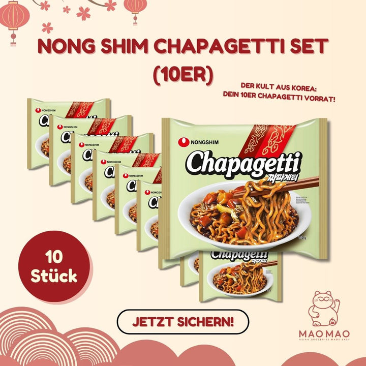 Nong Shim Chapagetti Set (10er)