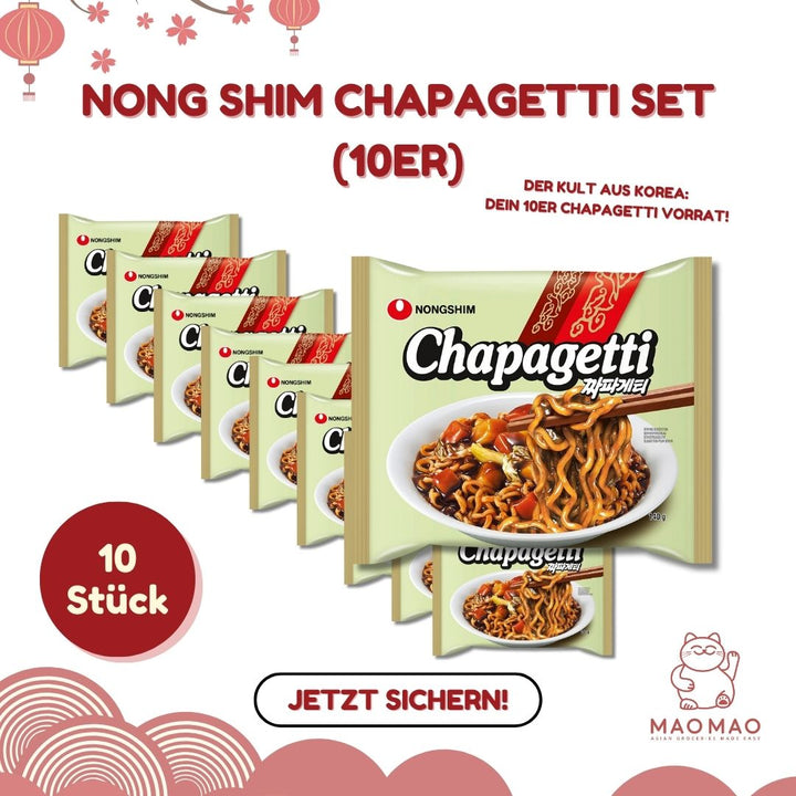 Nong Shim Chapagetti Set (10er)