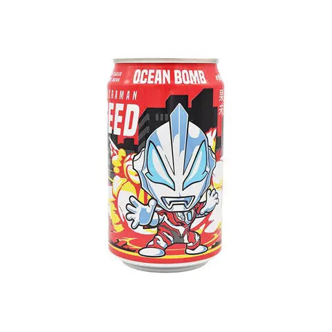 OCEAN BOMB Ultraman Calpis Peach 330ml (DISPOSABLE)