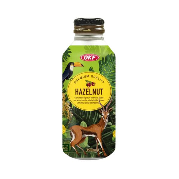 OKF Premium Kaffee Hazelnut 390ml (EINWEG)