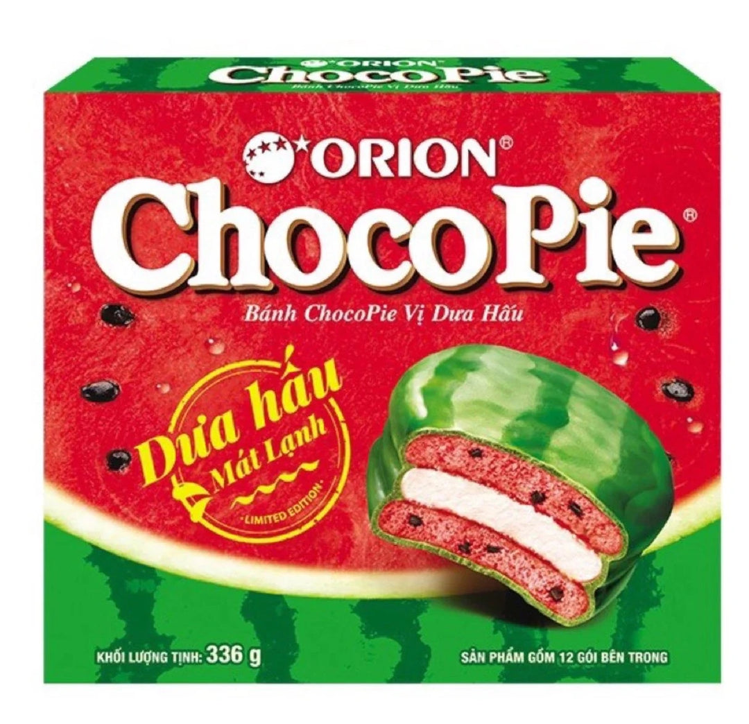 ORION Choco Pie Wassermelone (12 Stück) 396g
