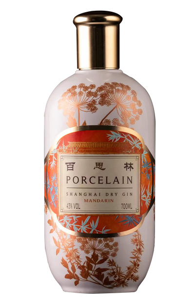 陶瓷柑橘杜松子酒（43%酒精）700ml