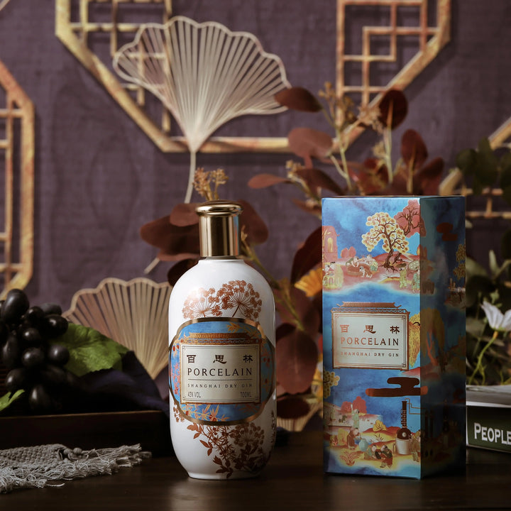 PORCELAIN Shanghai Dry Gin (43% Alc.) 700ml Porcelain