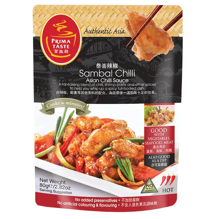PRIMA TASTE Sambal Chili 80g Prima Taste