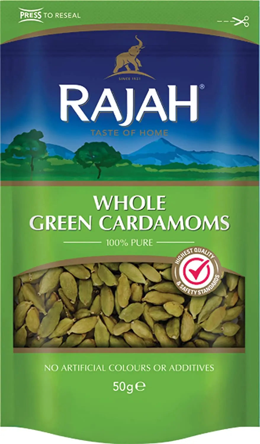 RAJAH Kardamon (grün, ganz) 50g Rajah