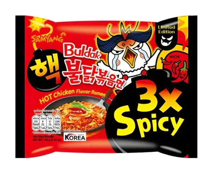 SAMYANG Instant Nudeln Hot Chicken 3X Spicy 140g Samyang